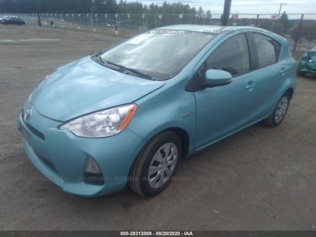 Photo 1 VIN: JTDKDTB35E1078023 - TOYOTA PRIUS C 