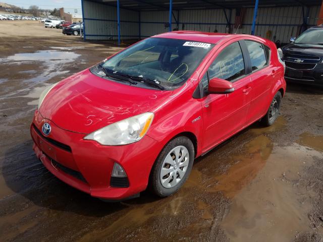 Photo 1 VIN: JTDKDTB35E1558949 - TOYOTA PRIUS C 