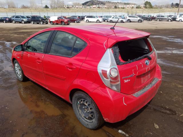 Photo 2 VIN: JTDKDTB35E1558949 - TOYOTA PRIUS C 