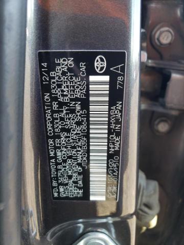 Photo 11 VIN: JTDKDTB35F1086415 - TOYOTA PRIUS 