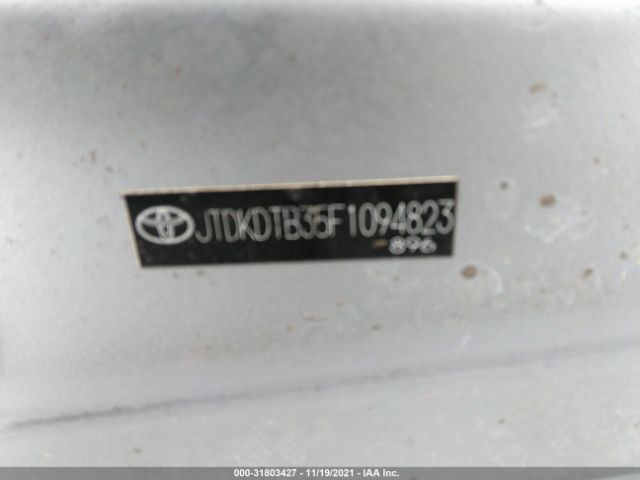 Photo 8 VIN: JTDKDTB35F1094823 - TOYOTA PRIUS C 