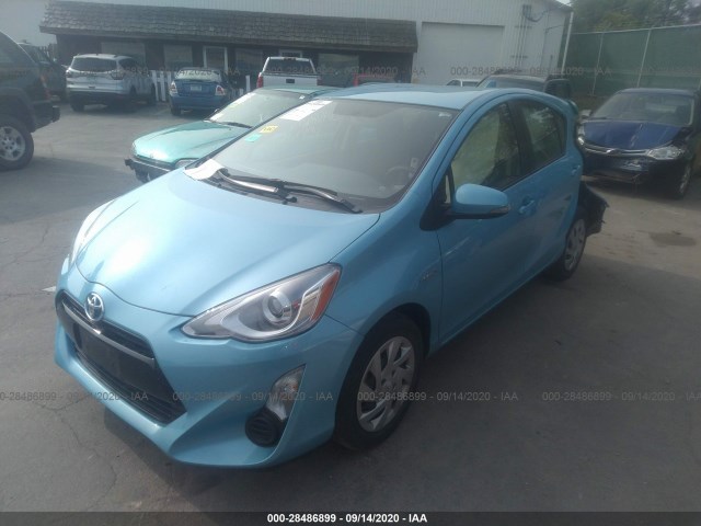 Photo 1 VIN: JTDKDTB35F1111300 - TOYOTA PRIUS C 