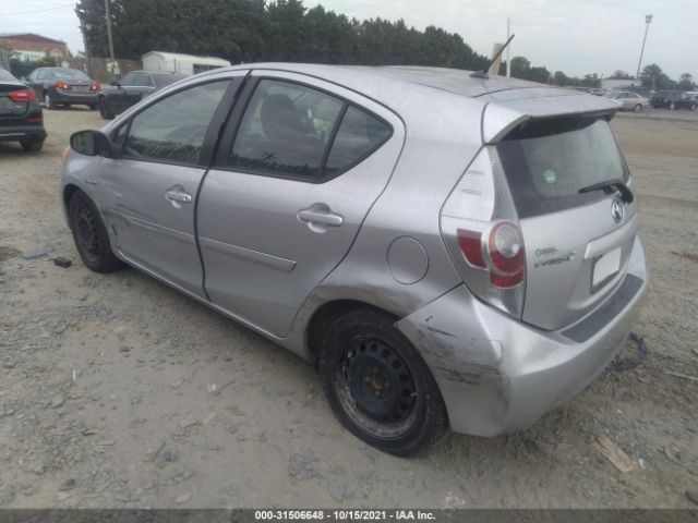 Photo 2 VIN: JTDKDTB36C1510809 - TOYOTA PRIUS C 