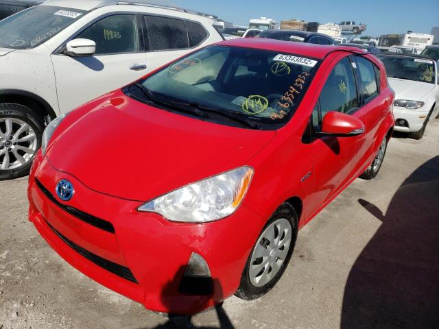 Photo 1 VIN: JTDKDTB36C1523513 - TOYOTA PRIUS C 