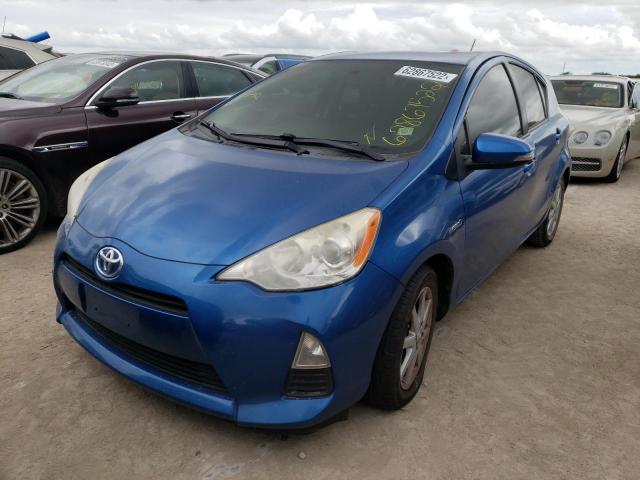 Photo 1 VIN: JTDKDTB36C1526380 - TOYOTA PRIUS C 