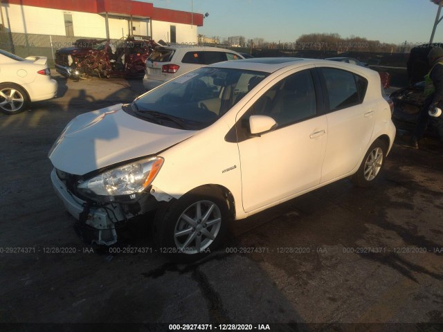 Photo 1 VIN: JTDKDTB36D1034238 - TOYOTA PRIUS C 