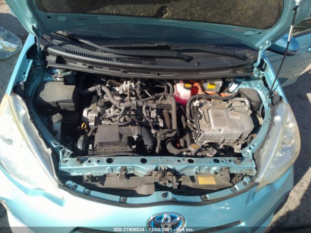 Photo 9 VIN: JTDKDTB36D1042775 - TOYOTA PRIUS C 