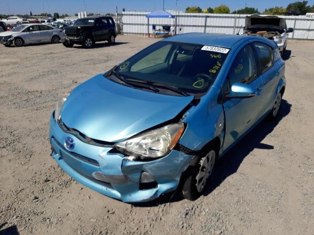 Photo 1 VIN: JTDKDTB36D1047068 - TOYOTA PRIUS C 