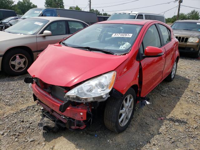 Photo 1 VIN: JTDKDTB36D1051640 - TOYOTA PRIUS C 