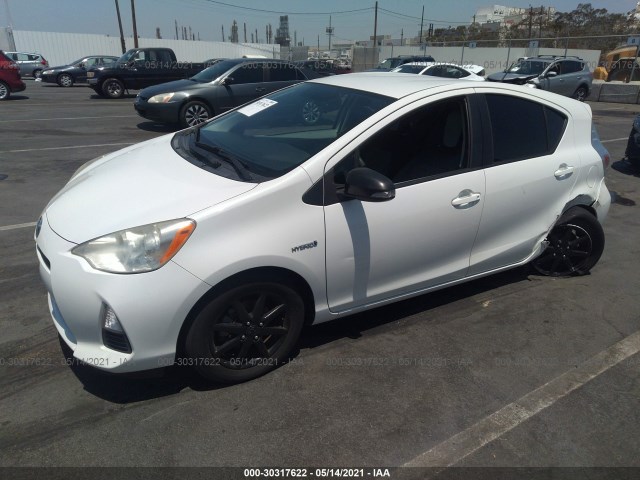 Photo 1 VIN: JTDKDTB36D1544699 - TOYOTA PRIUS C 