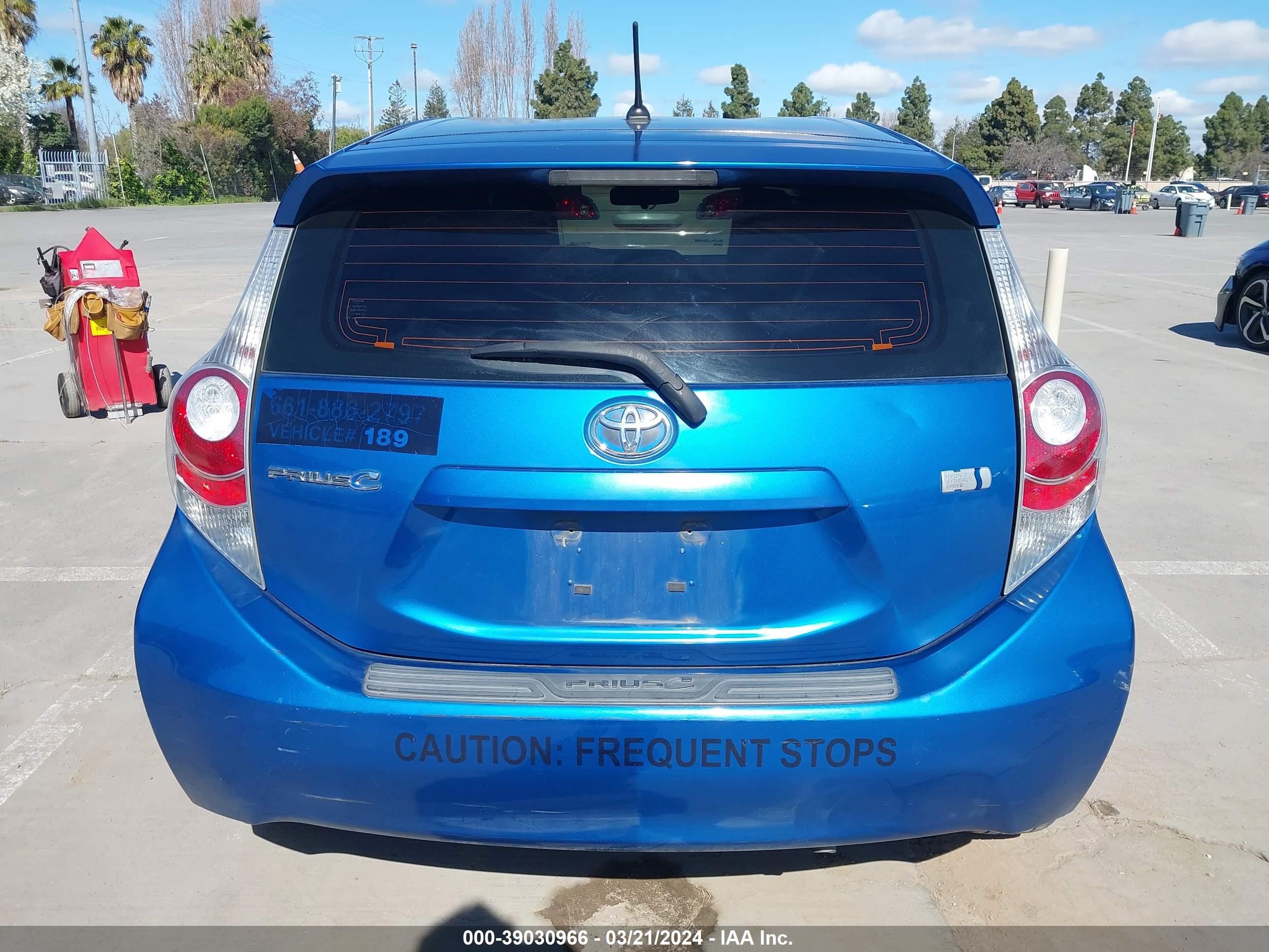 Photo 15 VIN: JTDKDTB36E1076233 - TOYOTA PRIUS C 