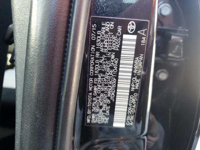 Photo 12 VIN: JTDKDTB36F1104940 - TOYOTA PRIUS C 