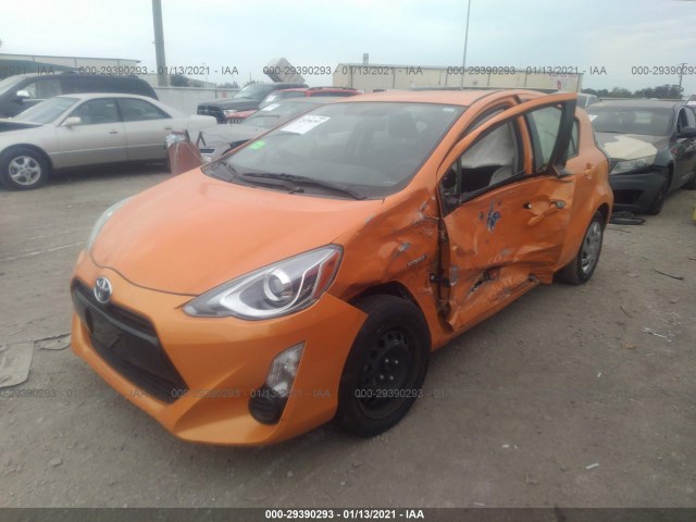 Photo 1 VIN: JTDKDTB36F1109586 - TOYOTA PRIUS C 