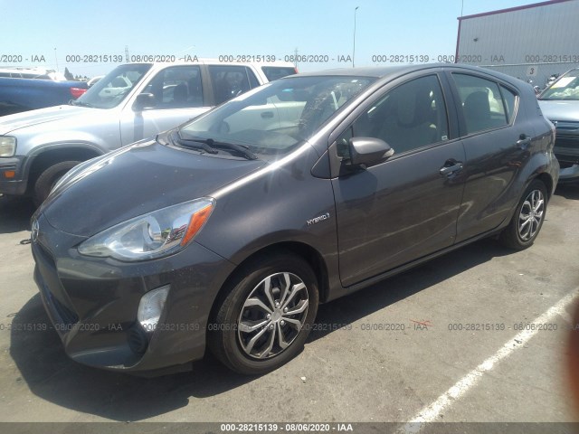 Photo 1 VIN: JTDKDTB36F1581254 - TOYOTA PRIUS C 