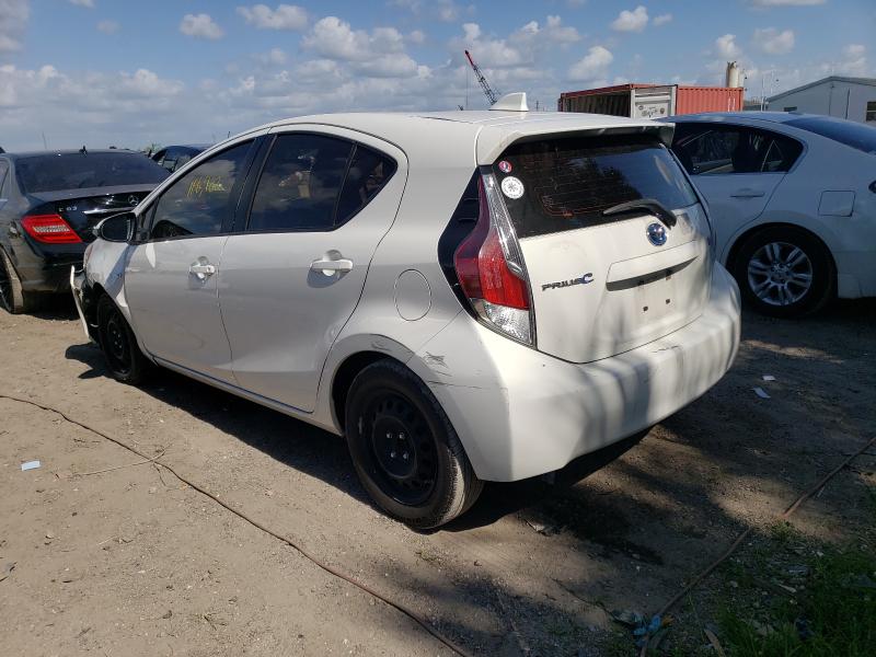 Photo 2 VIN: JTDKDTB36F1582405 - TOYOTA PRIUS C 