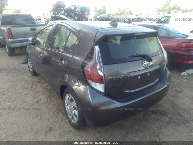 Photo 2 VIN: JTDKDTB36F1587104 - TOYOTA PRIUS C 