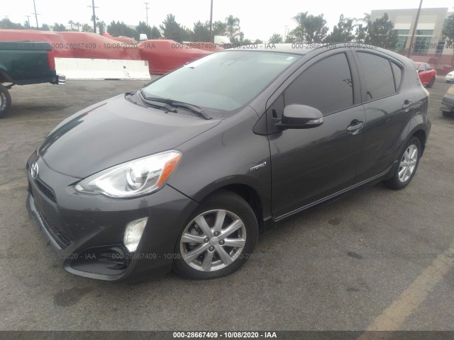 Photo 1 VIN: JTDKDTB36H1595593 - TOYOTA PRIUS C 