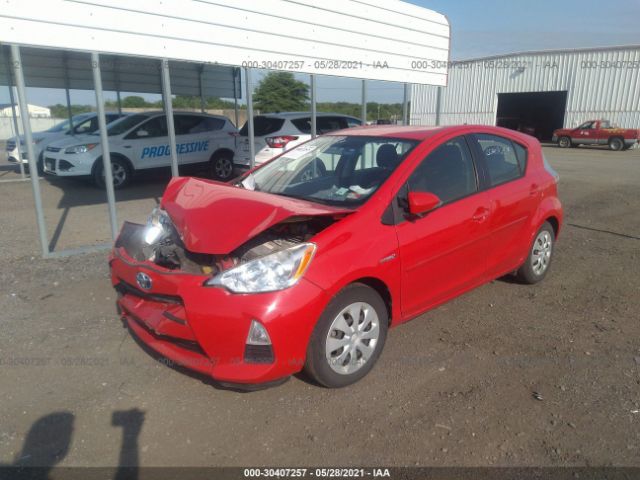 Photo 1 VIN: JTDKDTB37C1004700 - TOYOTA PRIUS C 