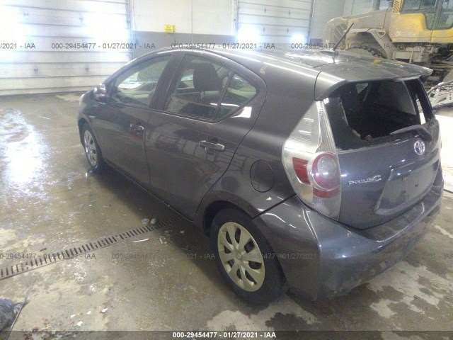 Photo 2 VIN: JTDKDTB37C1007127 - TOYOTA PRIUS C 