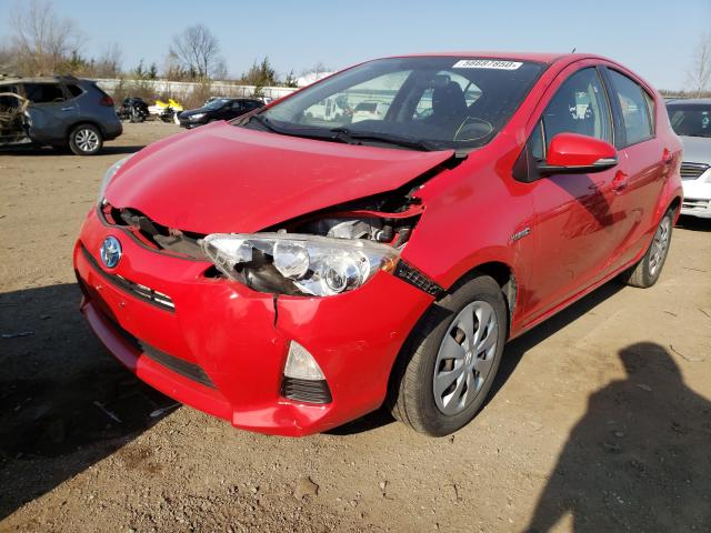 Photo 1 VIN: JTDKDTB37C1016698 - TOYOTA PRIUS C 