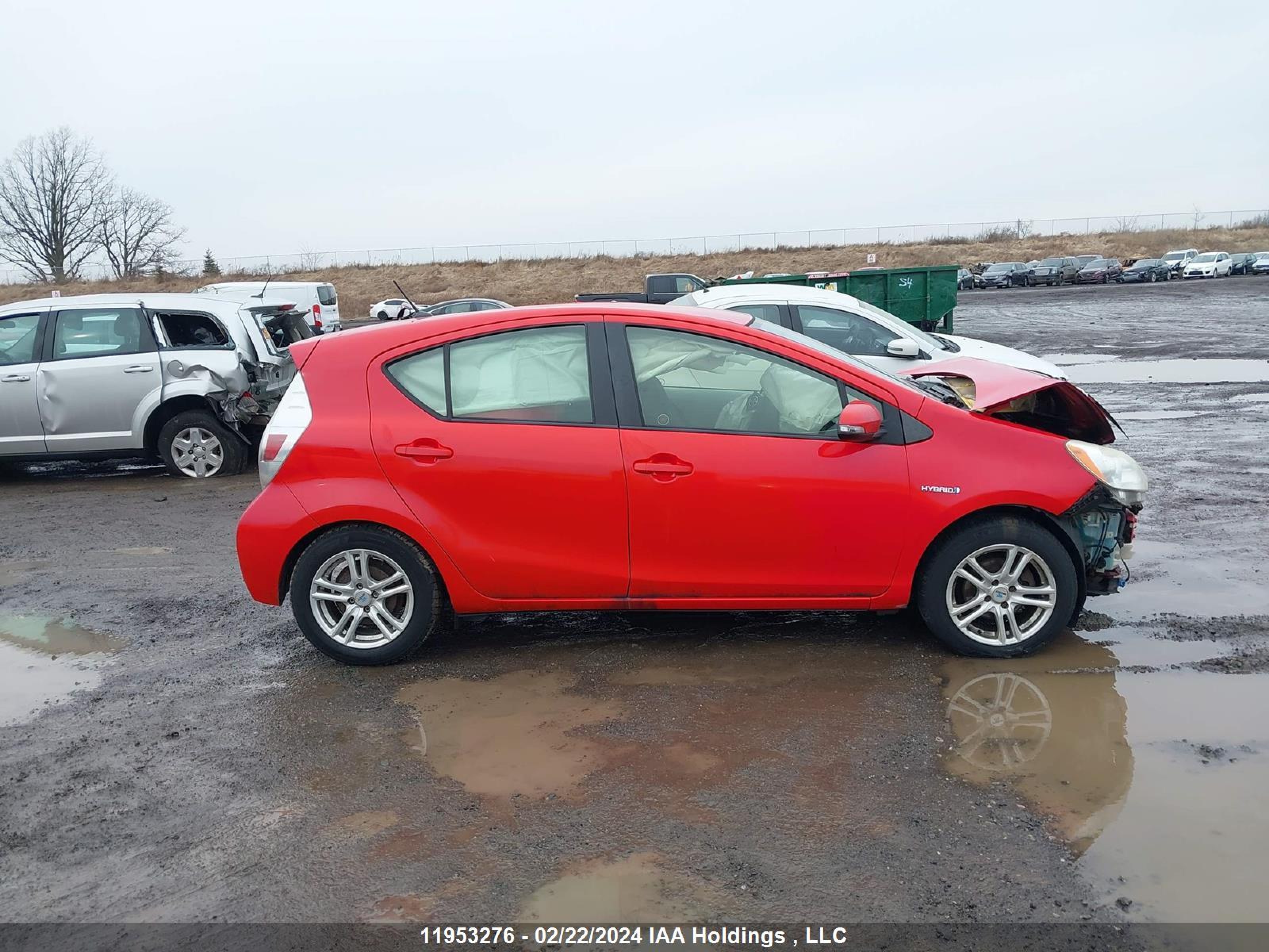 Photo 12 VIN: JTDKDTB37C1021741 - TOYOTA PRIUS C 