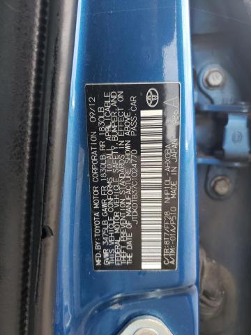 Photo 9 VIN: JTDKDTB37C1024770 - TOYOTA PRIUS C 