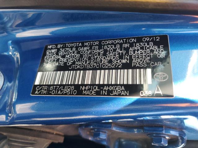 Photo 11 VIN: JTDKDTB37C1025272 - TOYOTA PRIUS C 