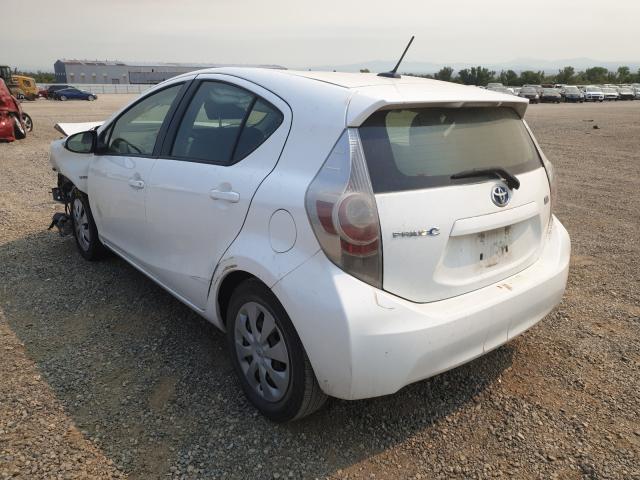 Photo 2 VIN: JTDKDTB37C1503688 - TOYOTA PRIUS C 