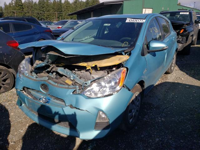 Photo 1 VIN: JTDKDTB37D1035706 - TOYOTA PRIUS C 