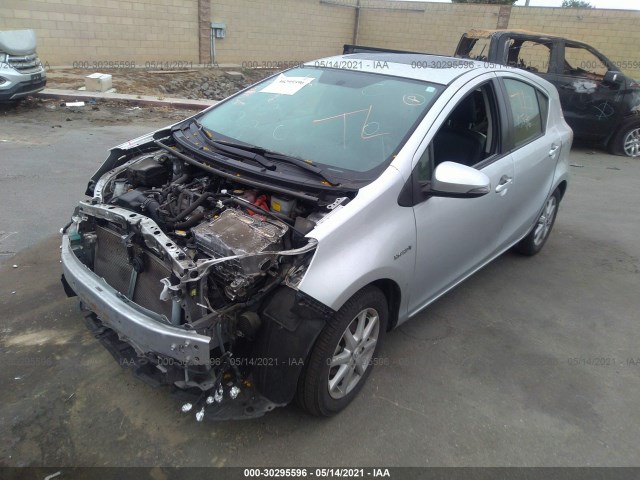 Photo 1 VIN: JTDKDTB37D1055390 - TOYOTA PRIUS C 