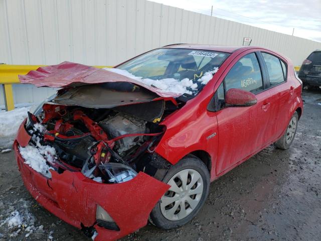 Photo 1 VIN: JTDKDTB37D1544484 - TOYOTA PRIUS C 