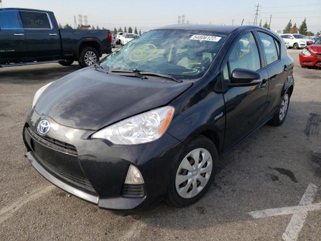 Photo 1 VIN: JTDKDTB37D1556389 - TOYOTA PRIUS C 