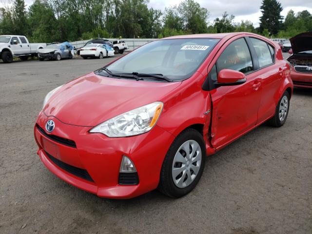 Photo 1 VIN: JTDKDTB37D1557512 - TOYOTA PRIUS C 