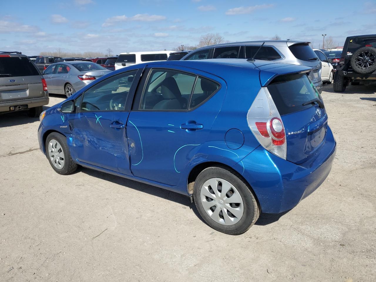 Photo 1 VIN: JTDKDTB37E1072658 - TOYOTA PRIUS 