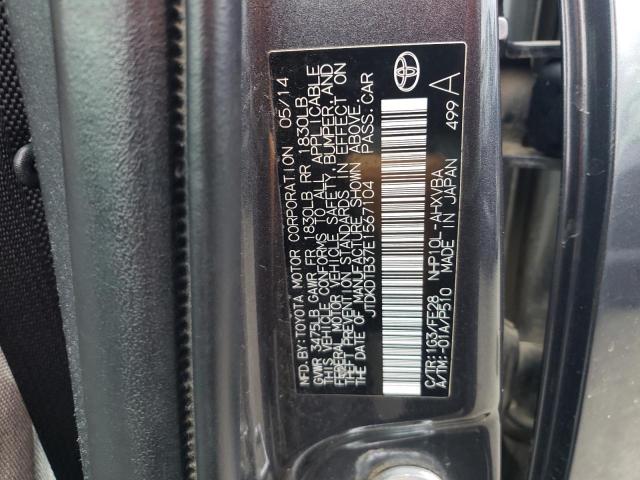 Photo 12 VIN: JTDKDTB37E1567104 - TOYOTA PRIUS 