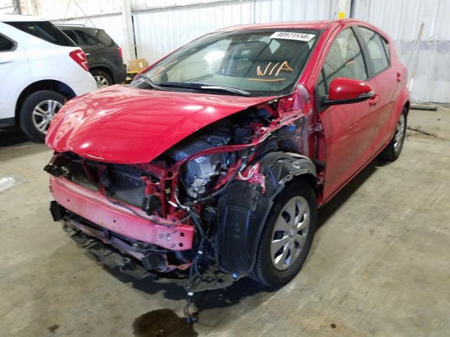 Photo 1 VIN: JTDKDTB37E1571329 - TOYOTA PRIUS C 