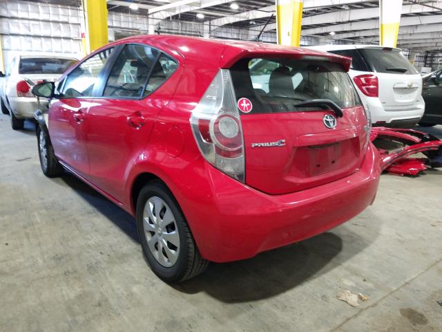 Photo 2 VIN: JTDKDTB37E1571329 - TOYOTA PRIUS C 