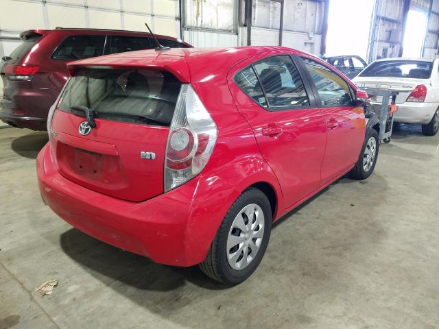 Photo 3 VIN: JTDKDTB37E1571329 - TOYOTA PRIUS C 