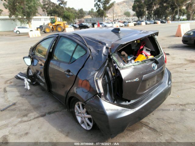 Photo 2 VIN: JTDKDTB37F1089834 - TOYOTA PRIUS C 