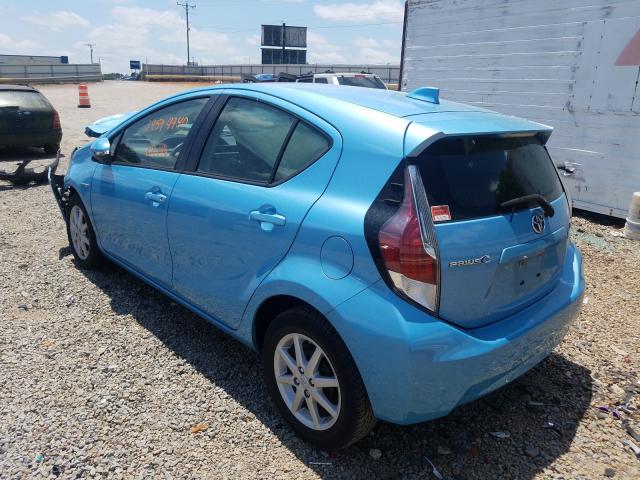 Photo 2 VIN: JTDKDTB37F1097951 - TOYOTA PRIUS C 