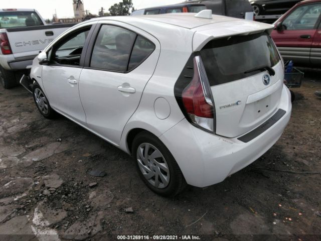 Photo 2 VIN: JTDKDTB37F1104719 - TOYOTA PRIUS C 