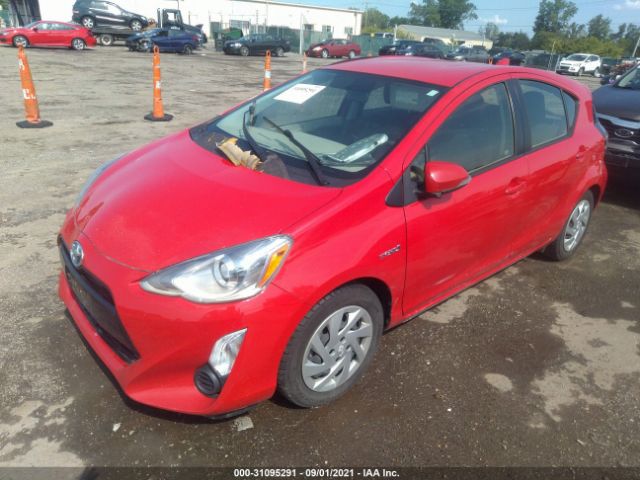 Photo 1 VIN: JTDKDTB37F1105126 - TOYOTA PRIUS C 