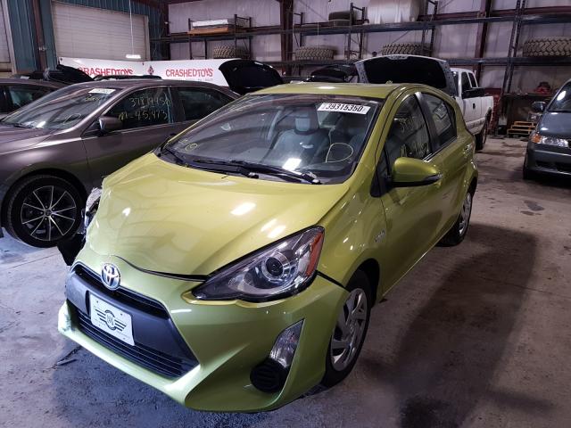 Photo 1 VIN: JTDKDTB37F1108172 - TOYOTA PRIUS C 