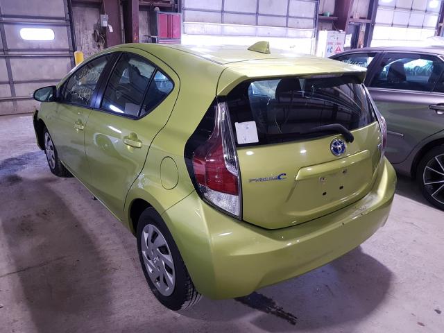 Photo 2 VIN: JTDKDTB37F1108172 - TOYOTA PRIUS C 