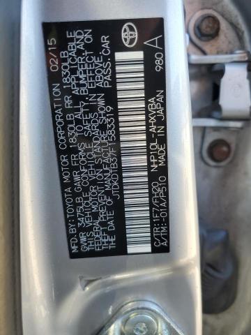 Photo 12 VIN: JTDKDTB37F1583319 - TOYOTA PRIUS C 