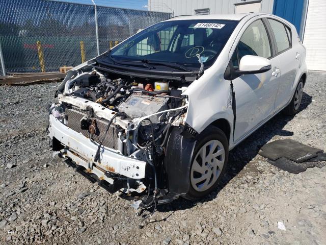 Photo 1 VIN: JTDKDTB37F1585782 - TOYOTA PRIUS C 