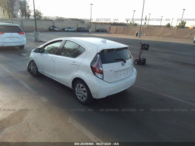 Photo 2 VIN: JTDKDTB37F1586172 - TOYOTA PRIUS C 