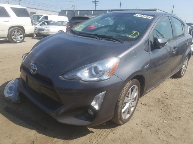 Photo 1 VIN: JTDKDTB37G1128732 - TOYOTA PRIUS C 