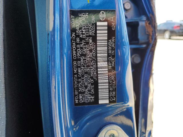 Photo 11 VIN: JTDKDTB37J1605327 - TOYOTA PRIUS 