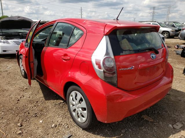 Photo 2 VIN: JTDKDTB38C1508415 - TOYOTA PRIUS C 